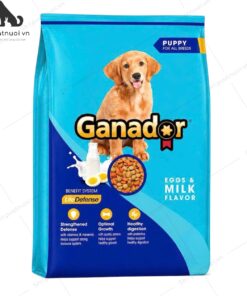 Thức Ăn Hạt Cho Chó Con Mọi Giống Chó Vị Trứng Và Sữa Ganador Puppy