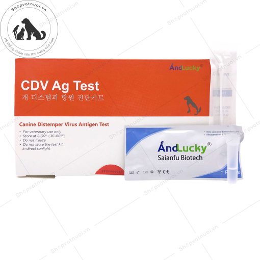 Que Test Xét Nghiệm Bệnh Ở Chó Mèo And Lucky TVR003 - Ảnh 4