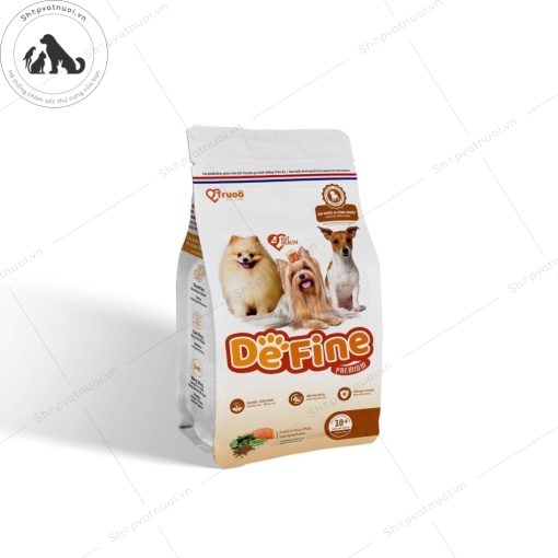 Thức Ăn Hạt Cho Chó Trưởng Thành Phát Triển Trí Não Giúp Da Khoẻ Và Lông Mượt Vị Cá Hồi DeFine Truoo Pet Care - Ảnh 6