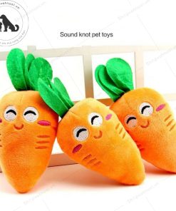 Đồ Chơi Cà Rốt Nhồi Bông Kêu Bíp Cho Thú Cưng DCTC018