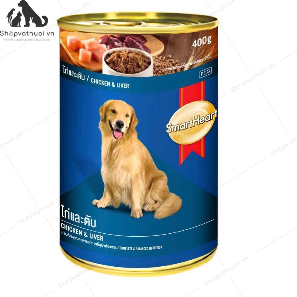 Pate Lon Cho Chó Smartheart 400g - Ảnh 3