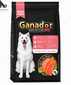 Thức Ăn Hạt Khô Cho Chó Ganador Vị Cá Hồi