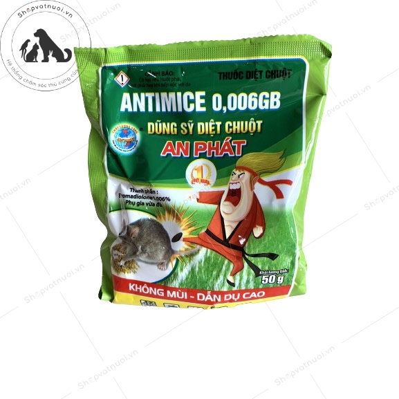 Thuốc Diệt Chuột Bả Chuột Thóc Atimice 0.006GB An Phát 50g BCC002 - Ảnh 3