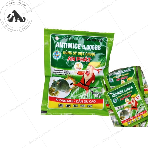 Thuốc Diệt Chuột Bả Chuột Thóc Atimice 0.006GB An Phát 50g BCC002 - Ảnh 4