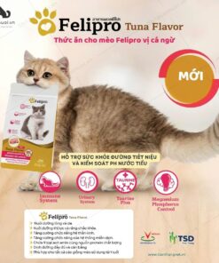 Thức Ăn Hạt Hỗ Trợ Tiêu Hoá Và Tiết Niệu Cho Mèo Felipro TSD