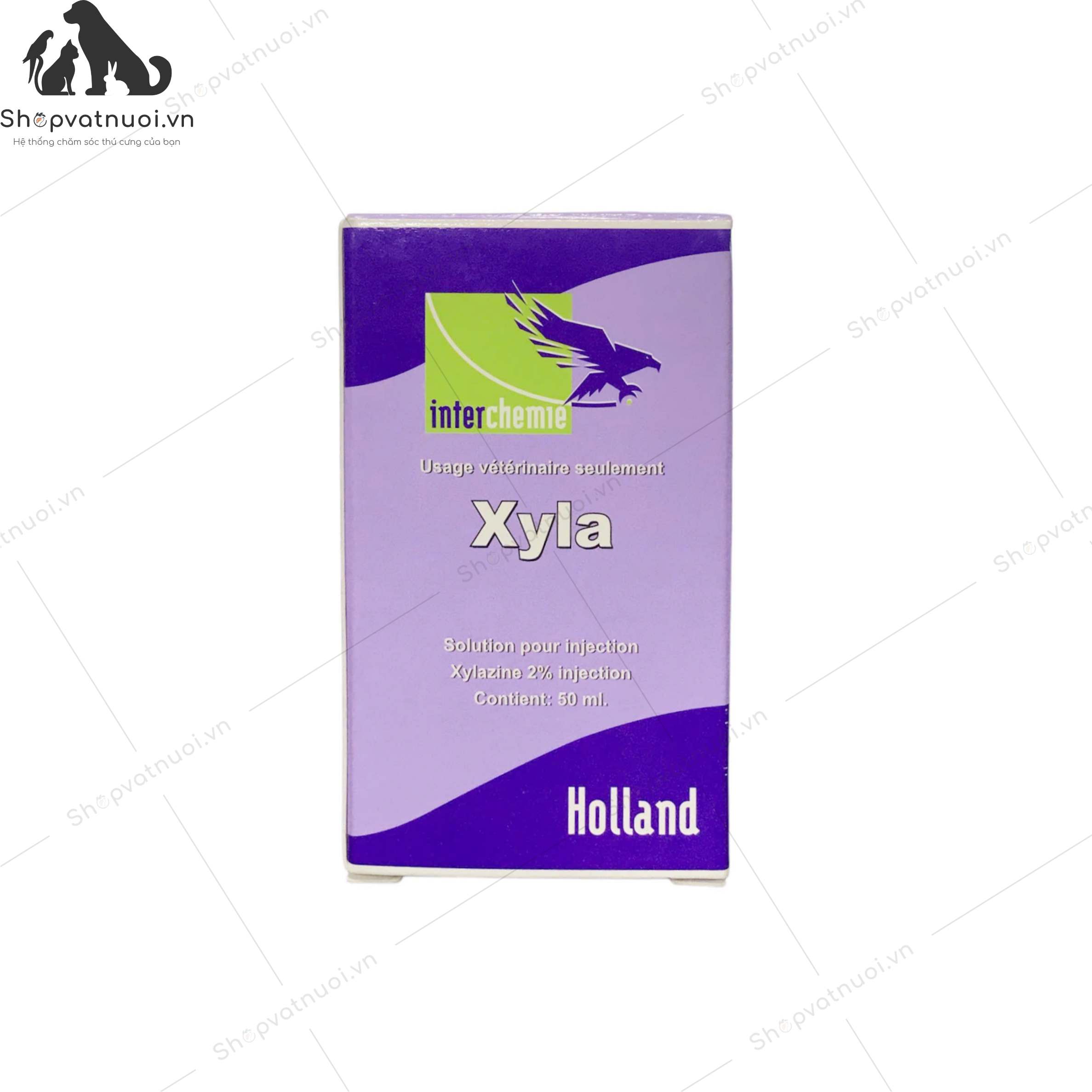 Dung Dịch Tiêm Hỗ Trợ An Thần Cho Chó Mèo Gia Súc Gia Cầm Xyla 50ml - Ảnh 4
