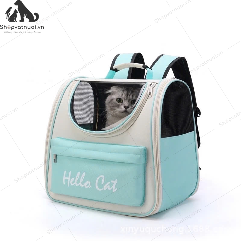 Ba Lô Vận Chuyển Chó Mèo Hello Cat LVC023 - Ảnh 4