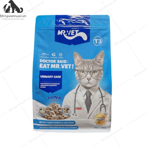Thức Ăn Hạt Cho Mèo Mr.Vet 1kg - Ảnh 4