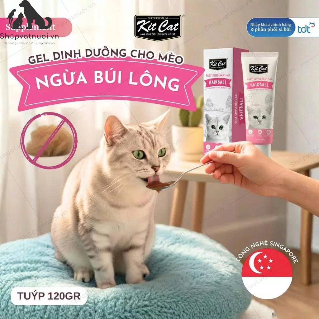 Gel Dinh Dưỡng Cho Mèo Kit Cat 120g - Ảnh 6