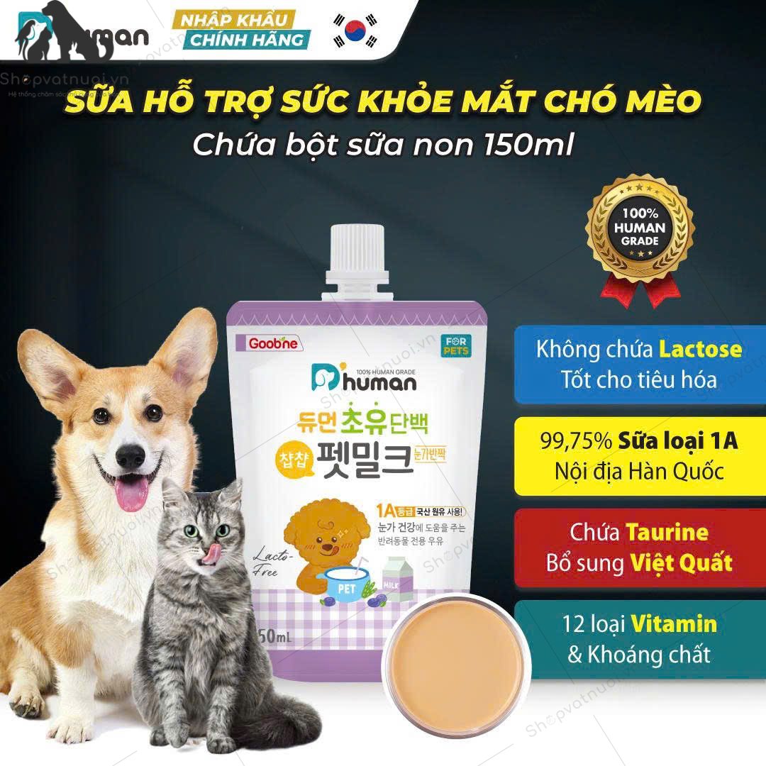 Sữa Nước Colostrum Protein Chap Chap Pet Milk D'human 150ml - Ảnh 4