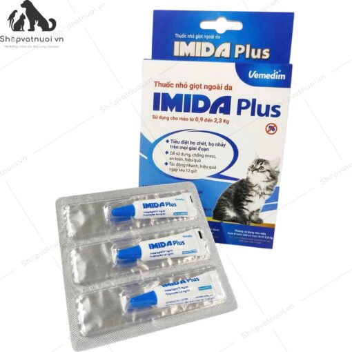 Thuốc Nhỏ Ngoài Da Imida Plus Vemedim - Shopvatnuoi.vn