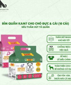 Quần Lót Tã Lót Bỉm Siêu Thấm Hút Cho Chó KAMT