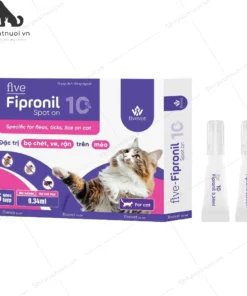 Nhỏ Gáy Trị Ve Rận Bọ Chét Trên Mèo Fipronil Fivevet