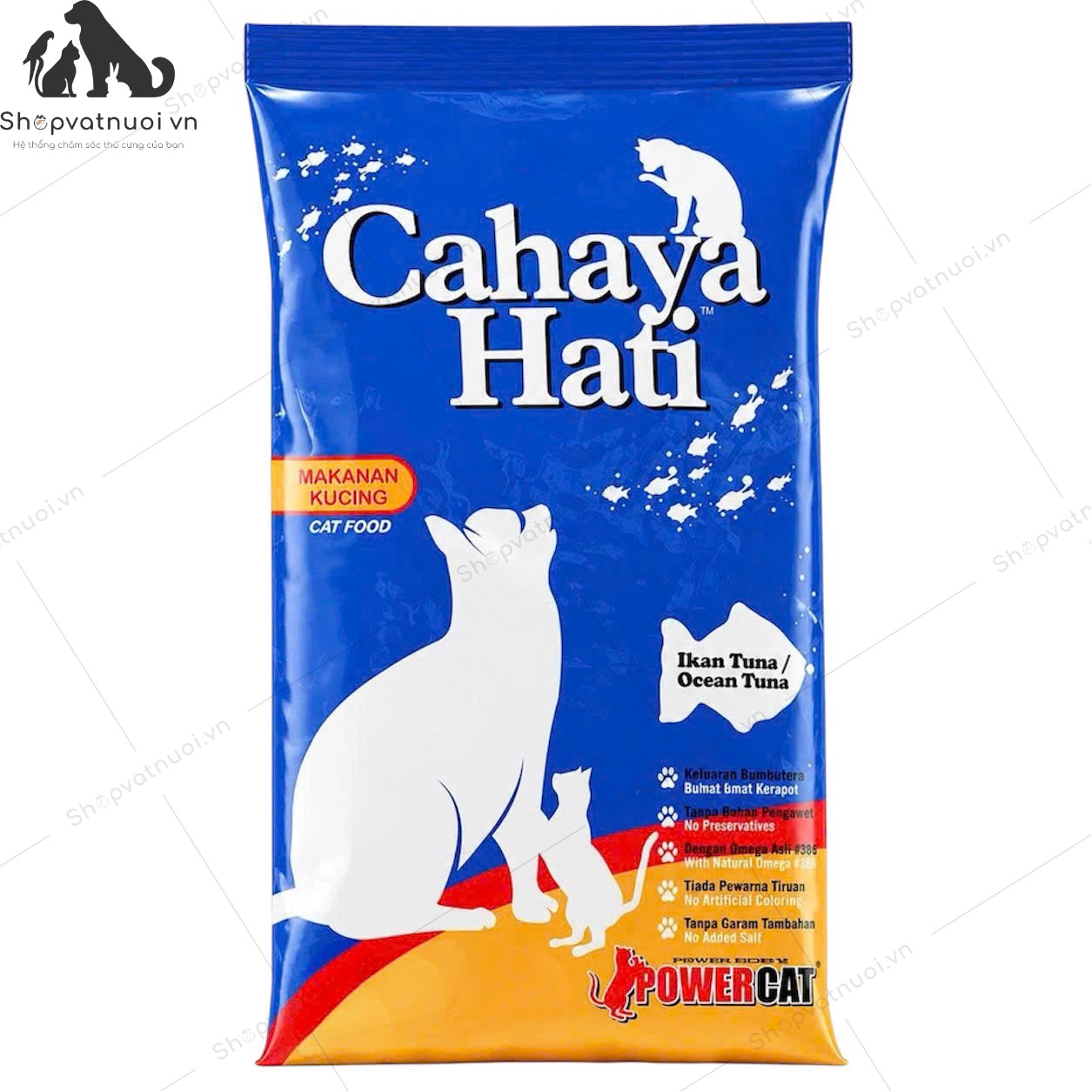 Thức Ăn Hạt Cho Mèo Cahaya Hati Power Cat