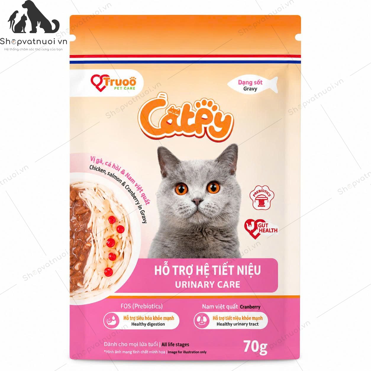 Thức Ăn Hỗn Hợp Pate Cho Mèo Catpy Truoo 70g - Ảnh 6