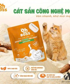 Cát Sắn Tự Nhiên Cho Mèo Oh My Boss Inaba 2.5kg (6L)