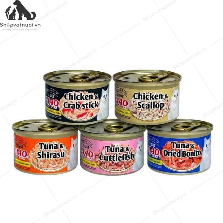 Pate Mèo Lon Inaba CIAO 75G - Ảnh 3