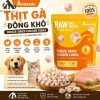 Thịt Gà Đông Khô Aomekou Freeze Dried Chicken Cubes 500g