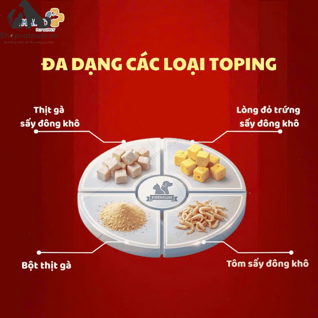Thức Ăn Hạt Cao Cấp Cho Mèo Nuzi Cat Food Amapet 1kg - Ảnh 6