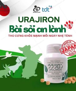 Thuốc Hỗ Trợ Điều Trị Cho Thú Cưng Bị Viêm Tiết Niệu Tan Sỏi Bùn Urajiron
