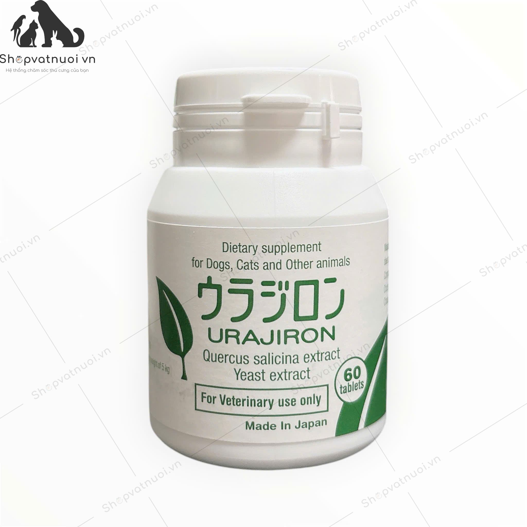 Thuốc Hỗ Trợ Điều Trị Cho Thú Cưng Bị Viêm Tiết Niệu Tan Sỏi Bùn Urajiron - Ảnh 9