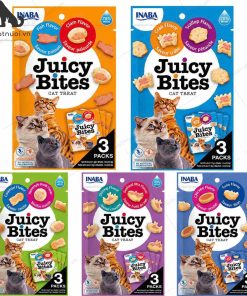 Snack Bánh Thưởng Mềm Cho Mèo Inaba Juicy Bites