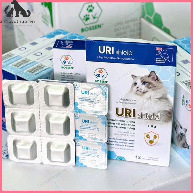 Viên Nhai Bảo Vệ Bàng Quang Tiết Niệu Cho Mèo Uri Shield Bossen - Ảnh 4