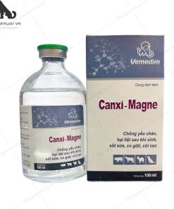 Dung Dịch Tiêm Chống Yếu Chân Bại Liệt Sau Khi Sinh Sốt Sữa Còi Cọc Canxi – Magne Vemedim
