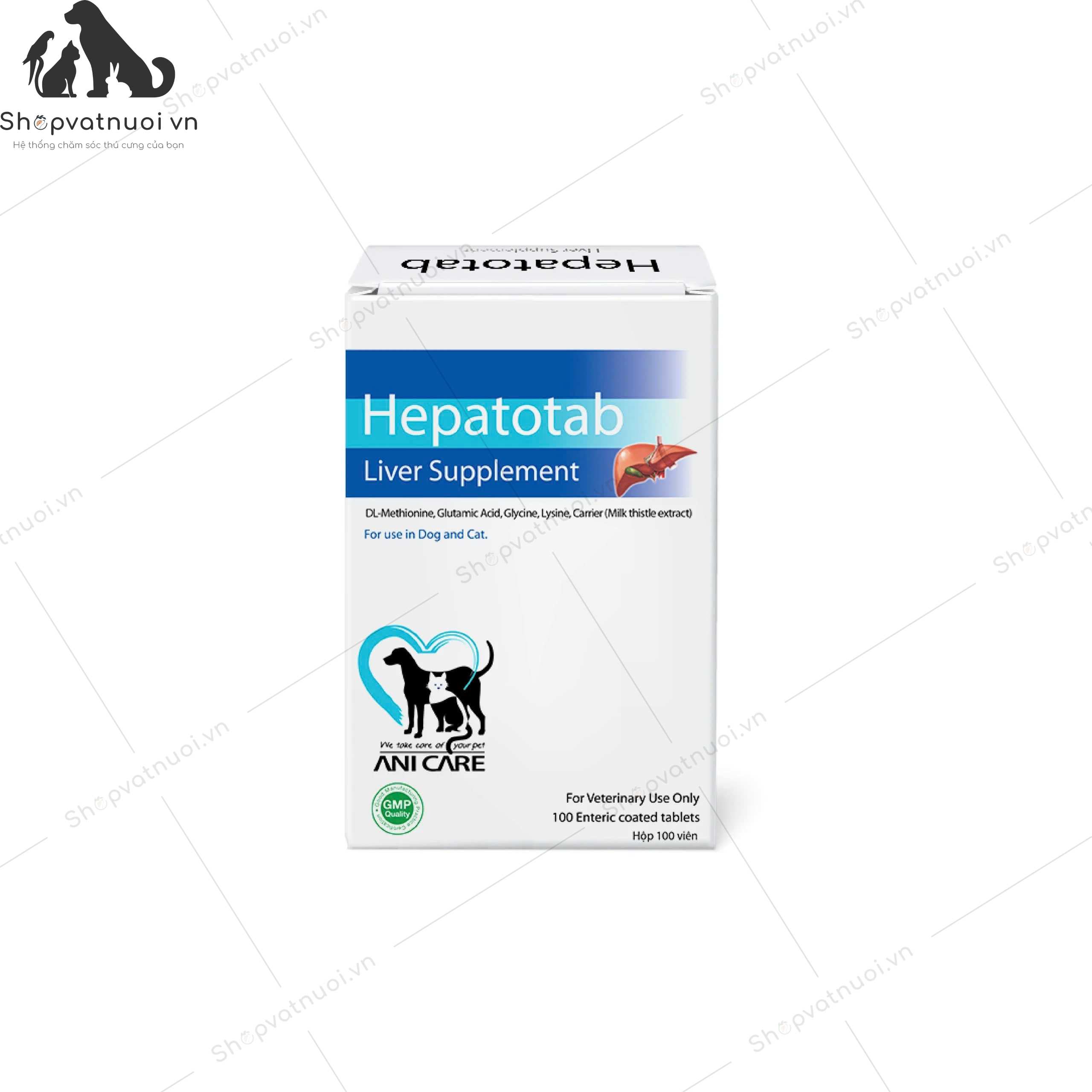 Viên Bổ Gan Cho Chó Mèo Hepatotab TSD - Ảnh 5