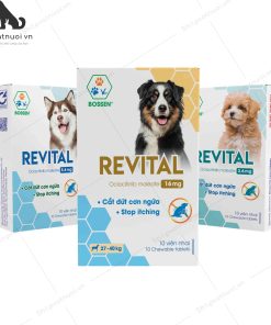 Viên Nhai Hỗ Trợ Giảm Ngứa Cho Chó Revital Bosssen