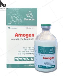 Đặc Trị Viêm Vú Viêm Tử Cung Viêm Phổi Dính Sườn Tiêu Chảy Phân Trắng Amogen Vemedim