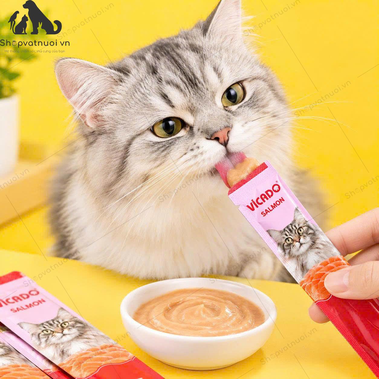 Súp Thưởng Chó Mèo Pet Snacks Vicado 15g - Ảnh 4